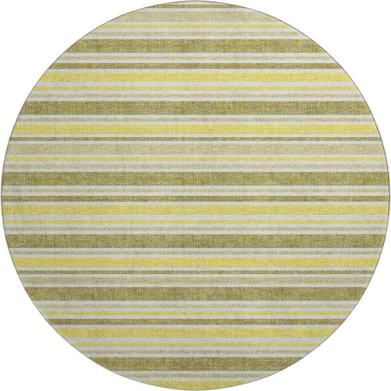Premium Washable Super Soft Modern Cabana Stripe Mayfield Rug