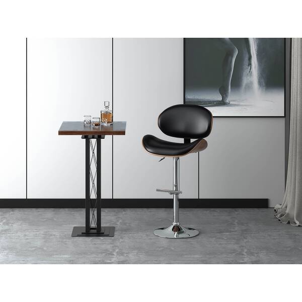 Corvus Madonna Midcentury Adjustable Swivel Bar Stool Bed Bath