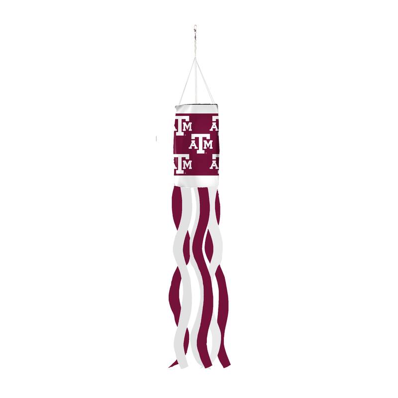40" NCAA Team Sublimated Fabric Windsock - Texas A&M
