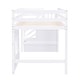 preview thumbnail 13 of 30, Elegant Twin Size Loft Bed with Storage Staircase and Window, White