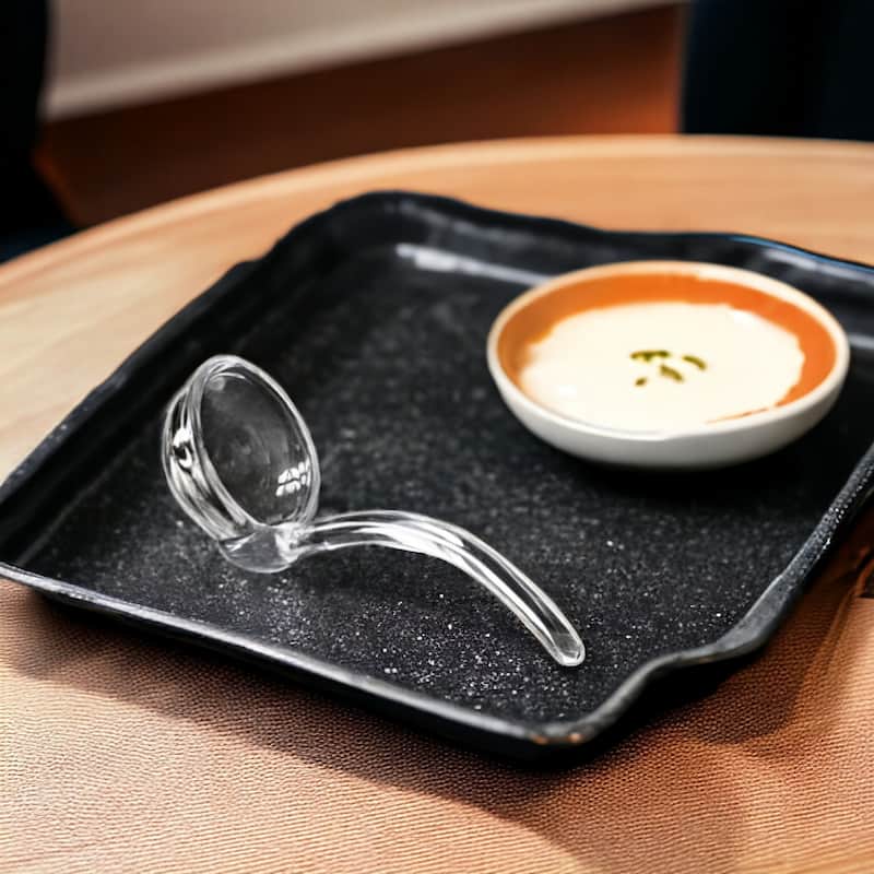 HomeRoots Clear Crystal Ladle
