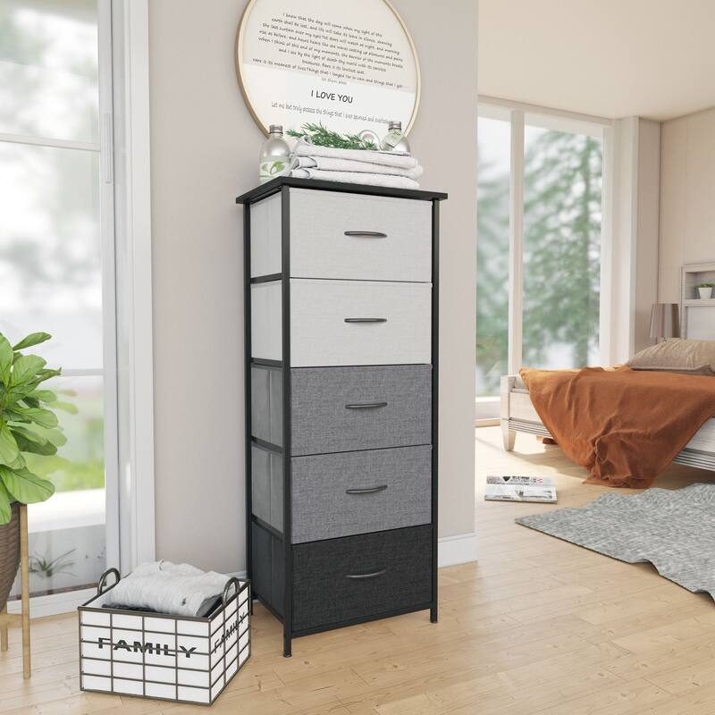 Pellebant 5 Drawers Vertical Storage Tower Organizer