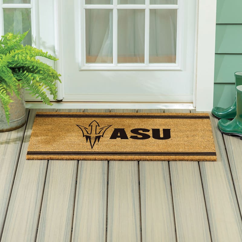 Arizona State University Monochrome Indoor/Outdoor Coir Door Mat
