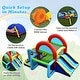 preview thumbnail 6 of 5, Gymax Inflatable Bounce House Kids Bouncy Jumping Castle w/ Dual