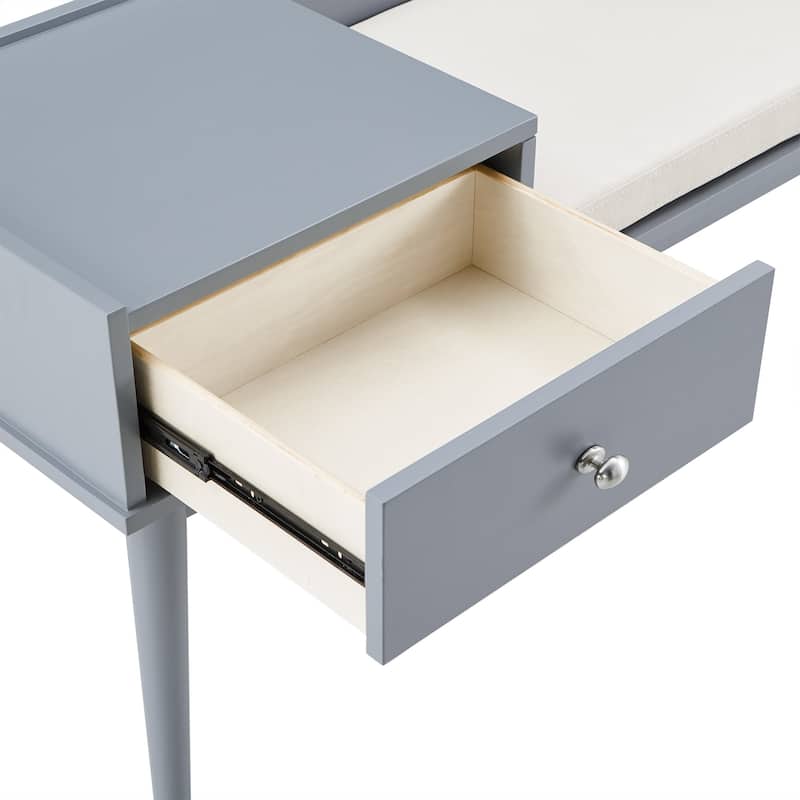Niklas 1-drawer Cushioned Entryway Bench iNSPIRE Q Modern