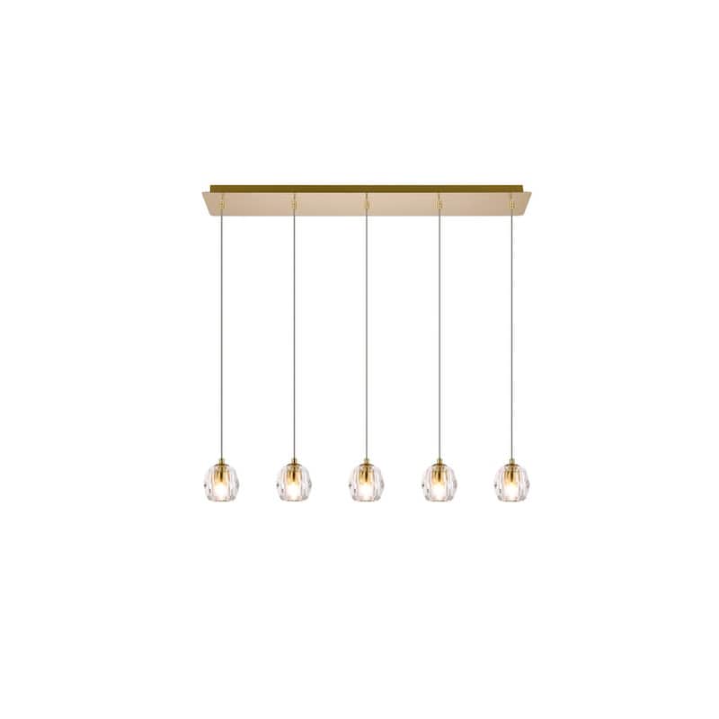 Ella 32-Inch 5-Lights Pendant - N/A