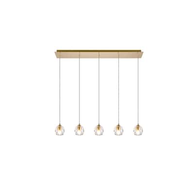 Ella 32-Inch 5-Lights Pendant - N/A