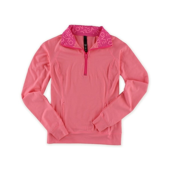 Aeropostale Womens Half Zip Pullover Basic T-Shirt. Opens flyout.