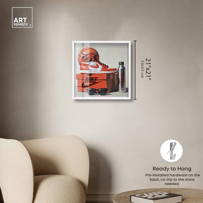 Basketball Practice Shadowbox by Art Remedy