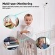 preview thumbnail 5 of 3, Simyke Smart Baby Monitor - 1080P HD Camera, Smartwatch Connectivity - White