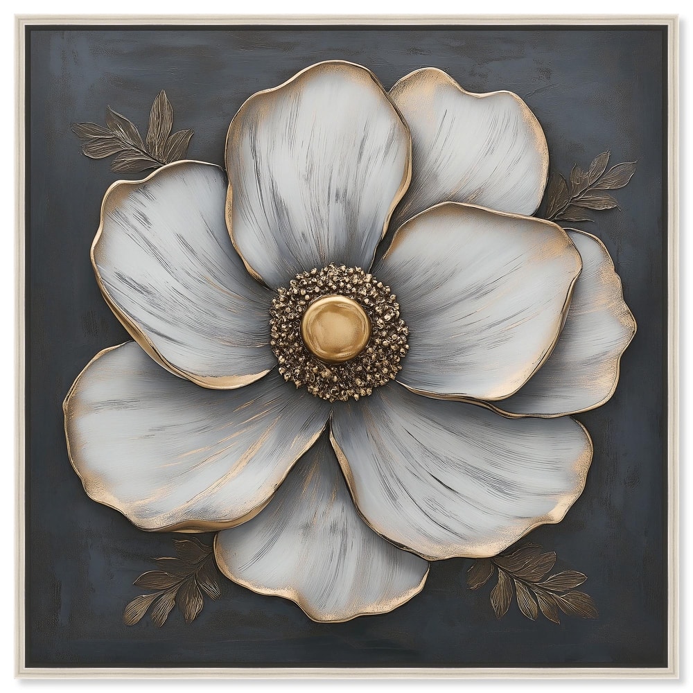 Sculpted Sepals II Canvas by Art Remedy