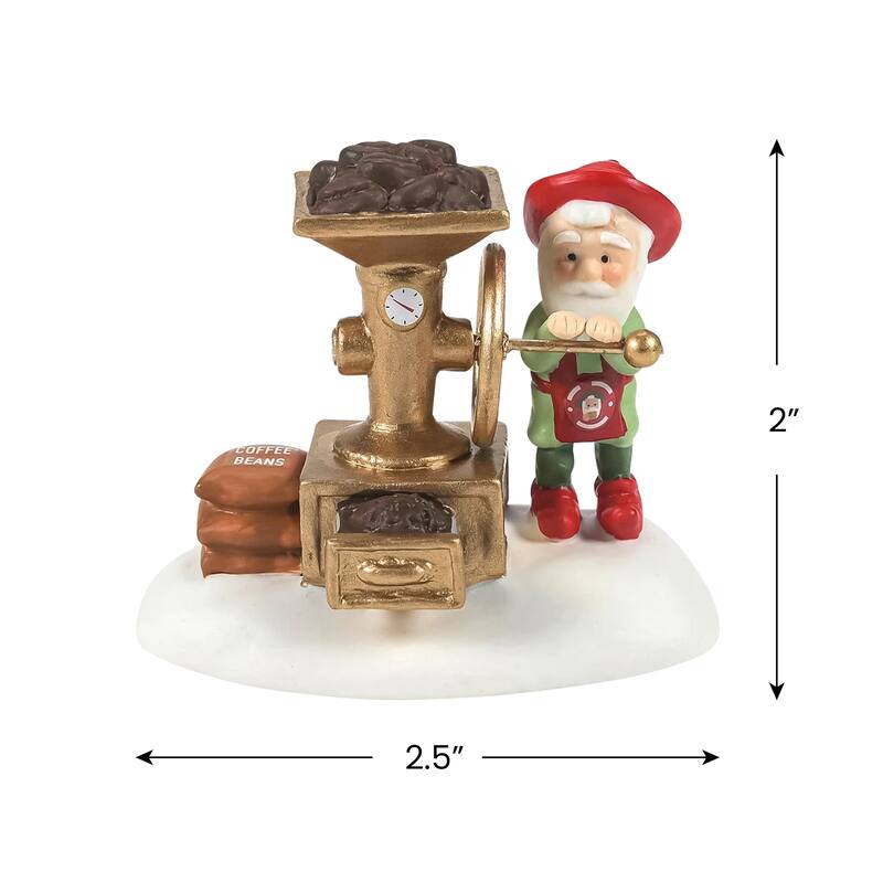 Department 56 North Pole Series The Daily Grind Christmas Figure - 6014510