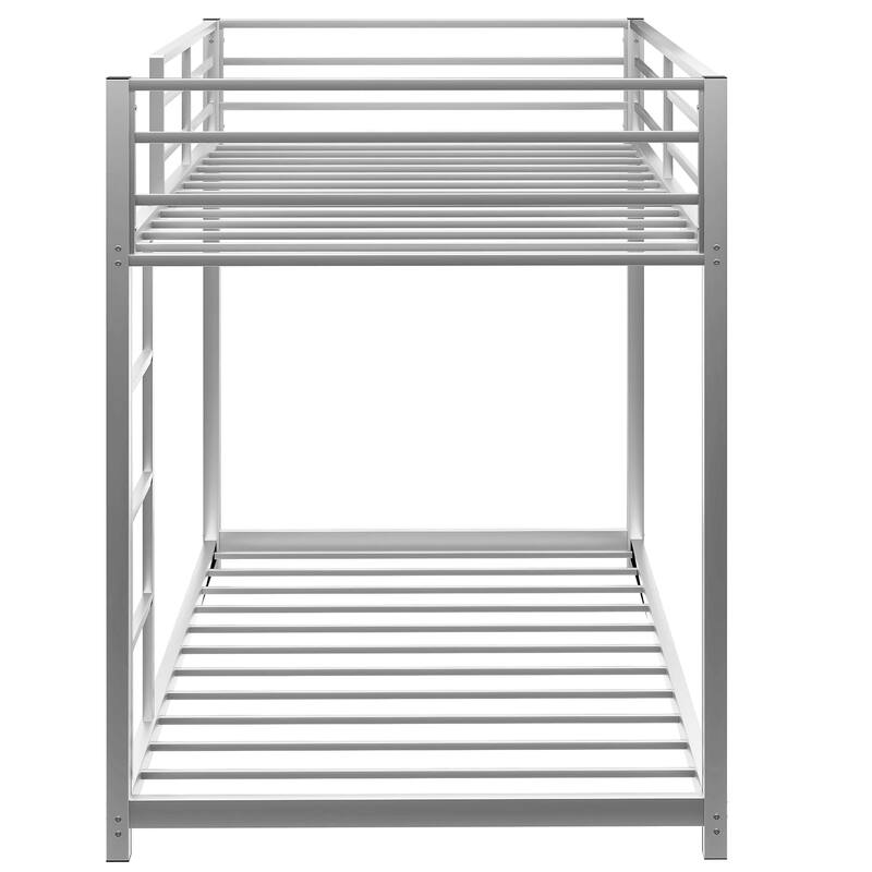 Metal Bunk Bed with Ladder