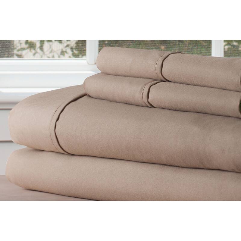 Wrinkle Resistant Brushed Microfiber Sheet Set by Windsor Home