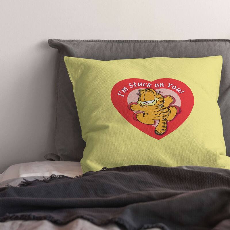 Nickelodeon Garfield Stuck On You 18 Inch Throw Pillow