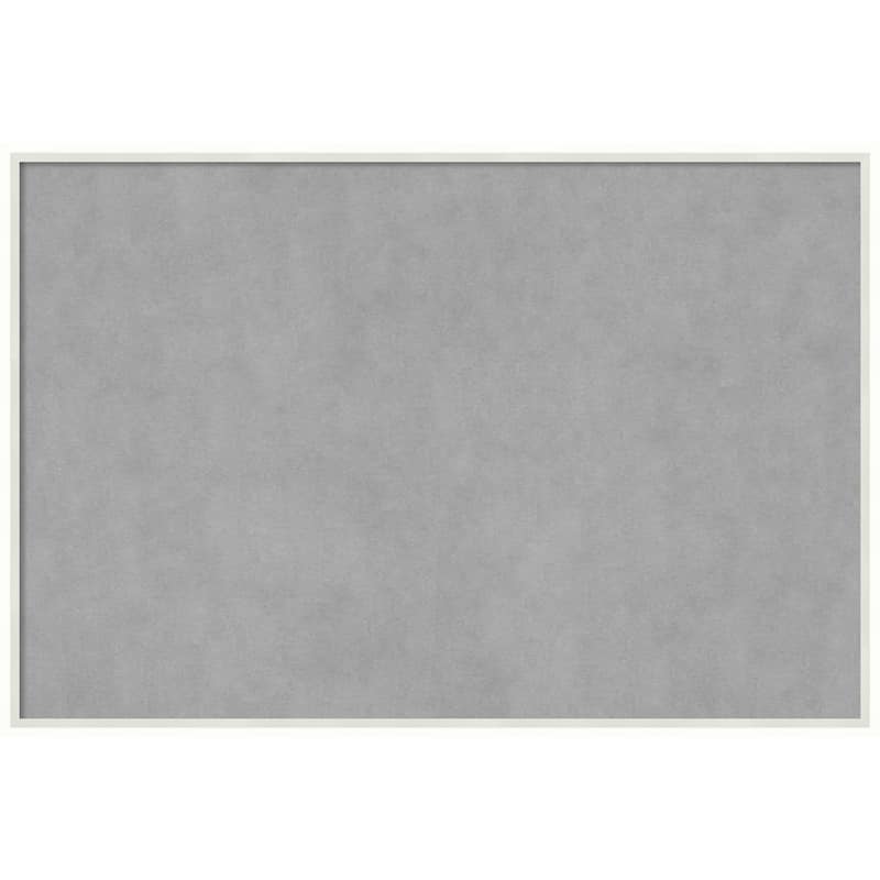 Amanti Art Lucie White Framed Magnetic Board