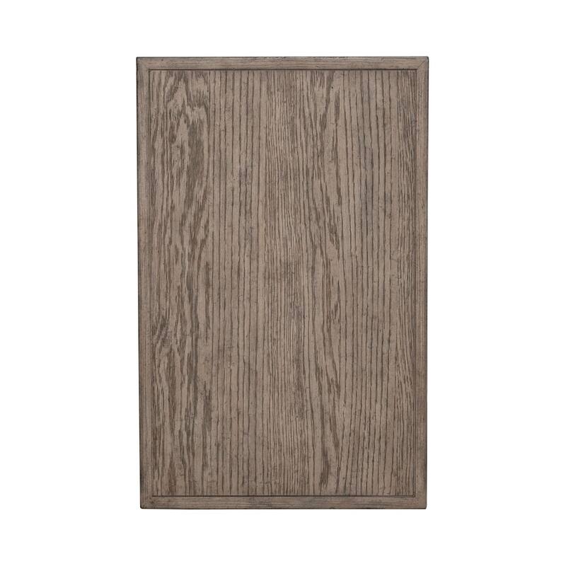 City Scape Burnished Beige Chairside Table