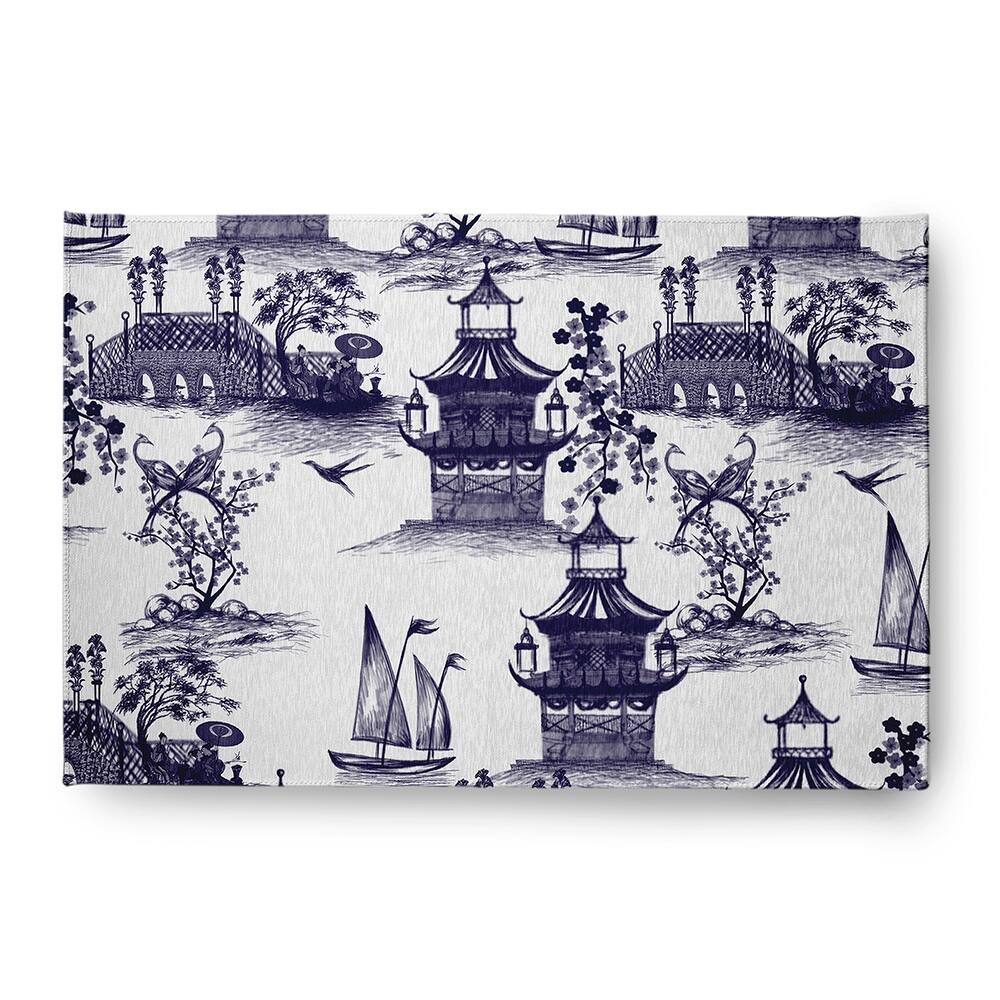 China Old Oriental Chenille Area Rug