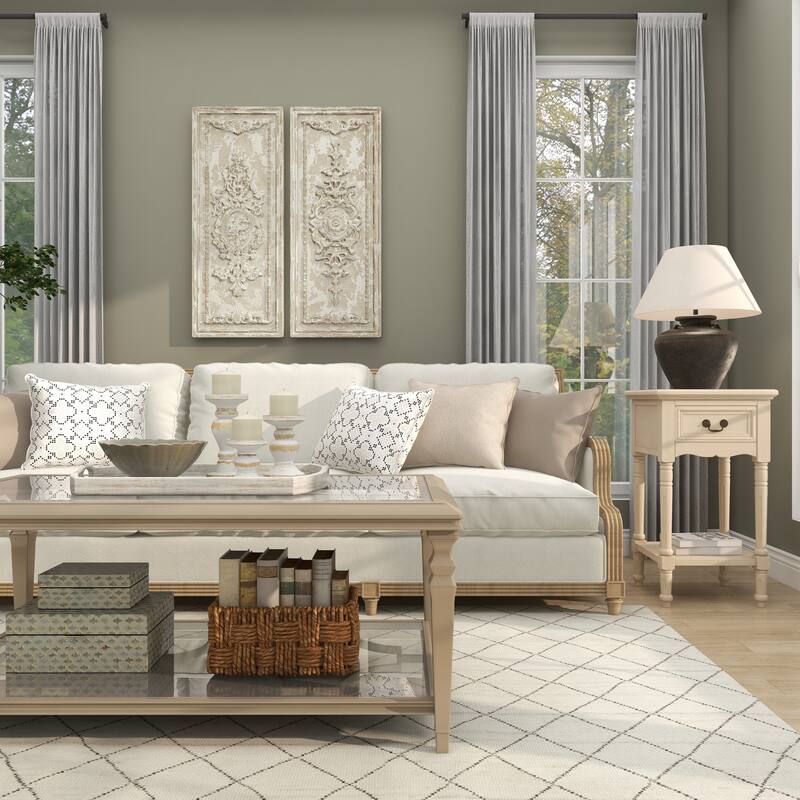 MDF Traditional Accent Table 29 x 16 x 16