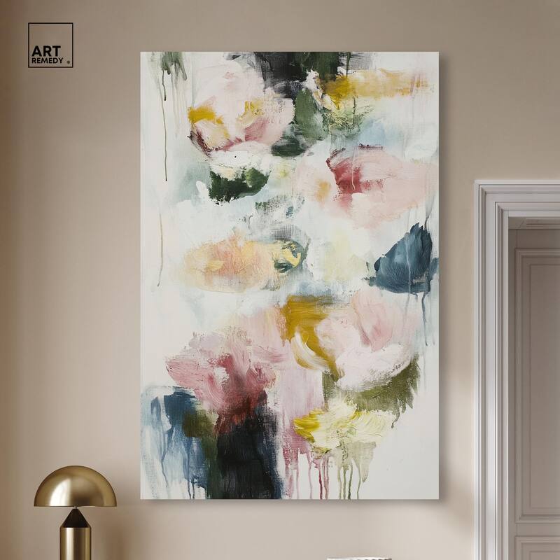 Dripping Colors I Canvas by Art Remedy, Gallery Wrapped