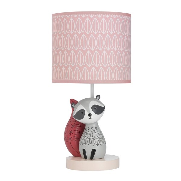 woodland lampshade nursery