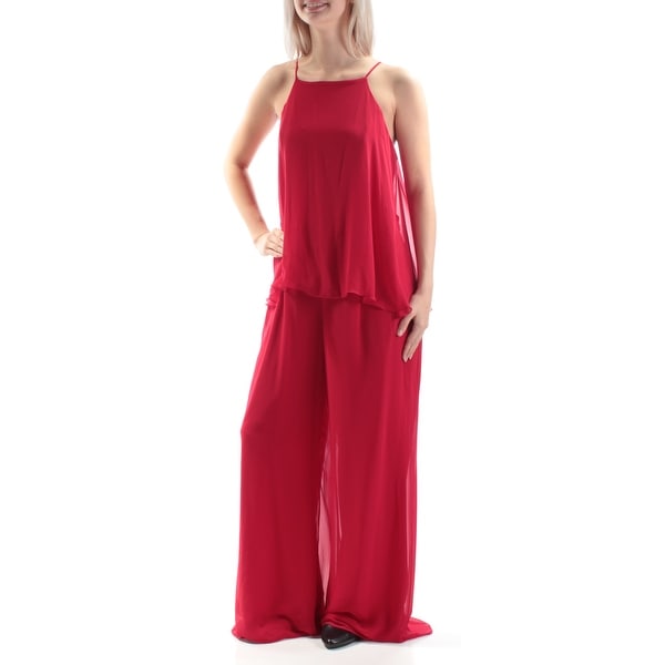 Msk red jumpsuit Clearance
