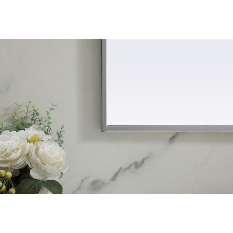 Indigo Home Metal Frame Arch Mirror 40x34 Inch