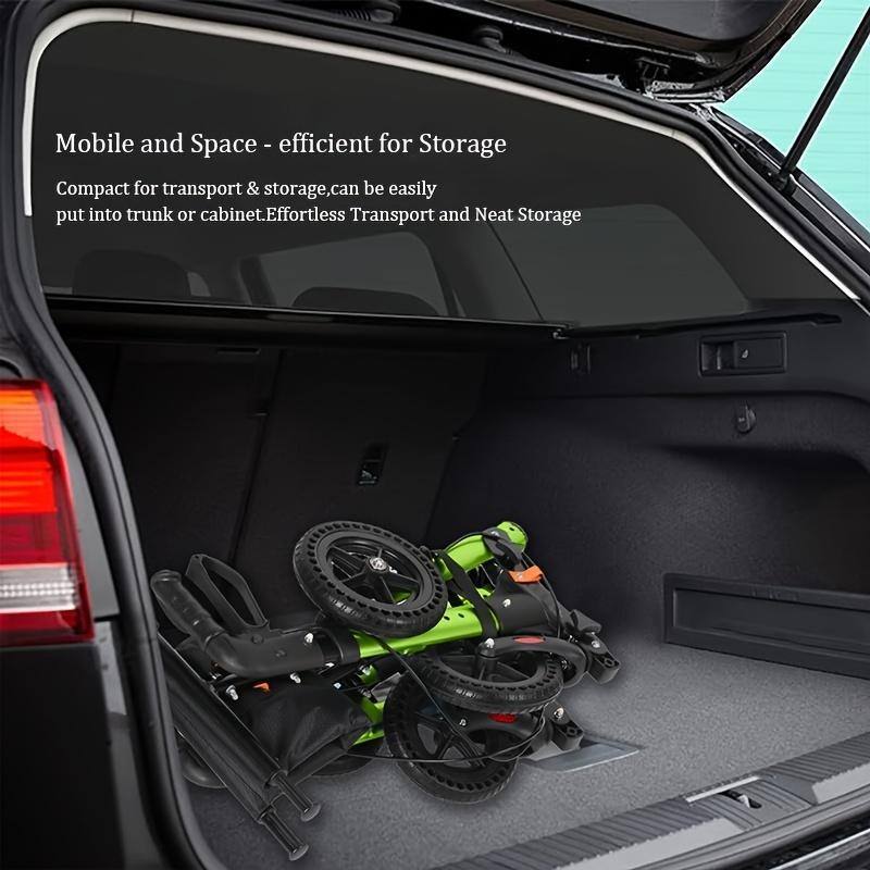 Lightweight Foldable All Terrain Rolling Walker with seat, Aluminum Walkers with 8 inch Rubber Wheels