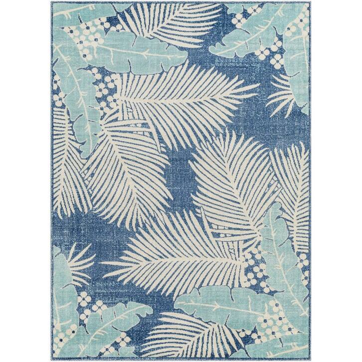Livabliss Bodrum Coastal Indoor/Outdoor Area Rug
