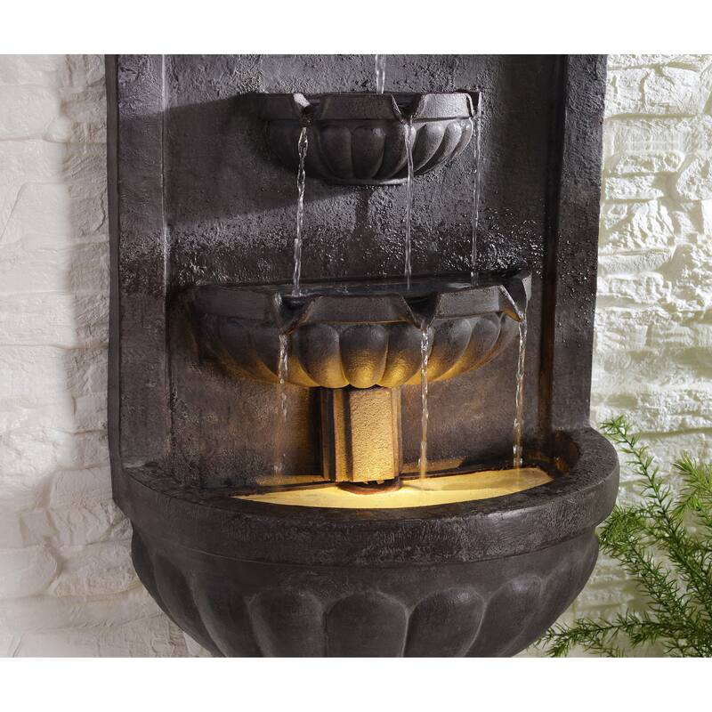 Kenroy Home San Pablo Wall Fountain - Plum Bronze