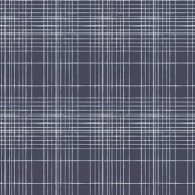 Galerie Wallcoverings Deauville 2 Nautical Sea Plaid Non-woven Matte Wallpaper Roll
