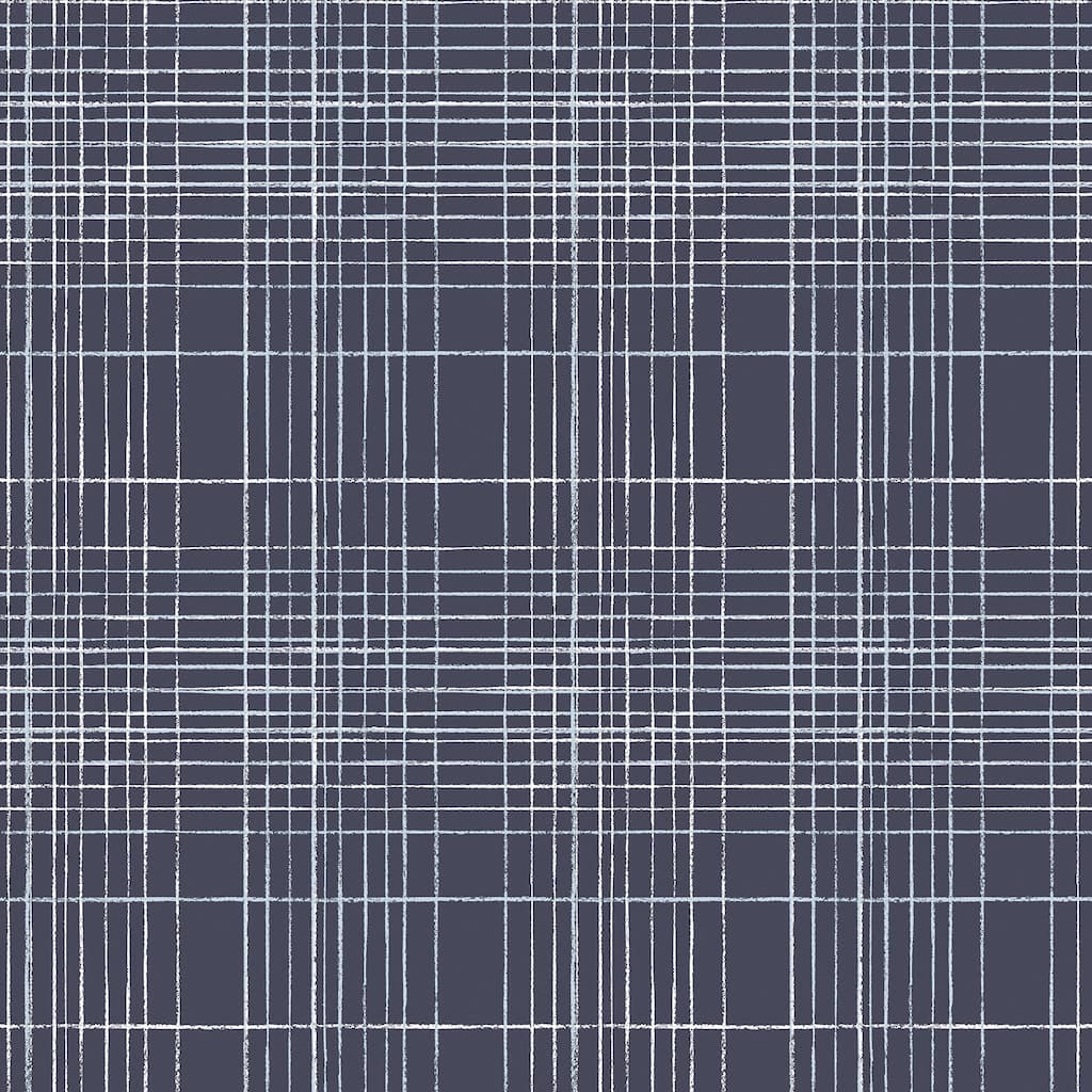 Galerie Wallcoverings Deauville 2 Nautical Sea Plaid Non-woven Matte Wallpaper Roll