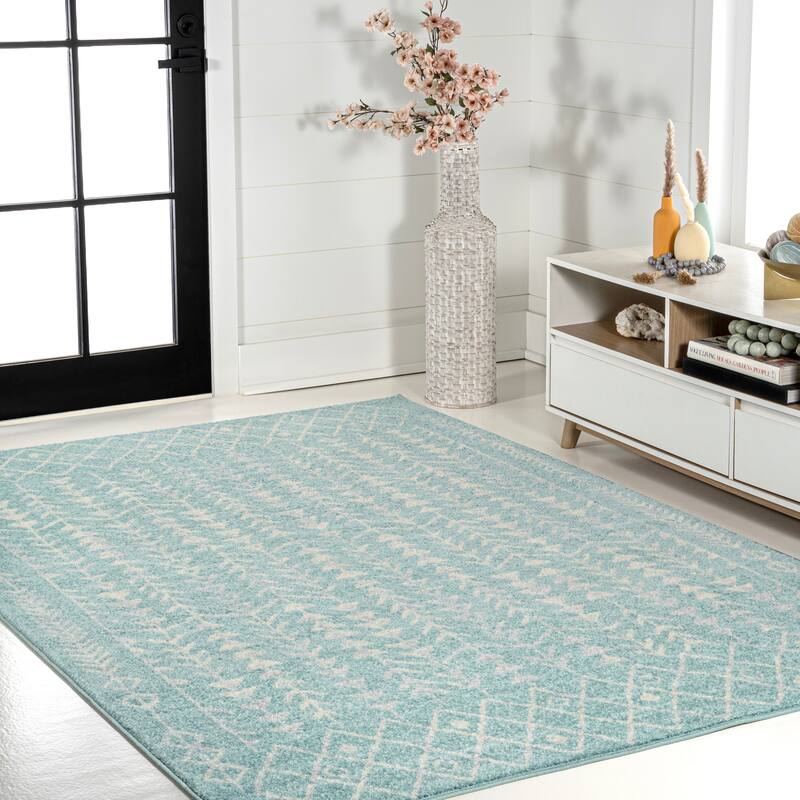JONATHAN Y Asilah Moroccan Geometric Area Rug