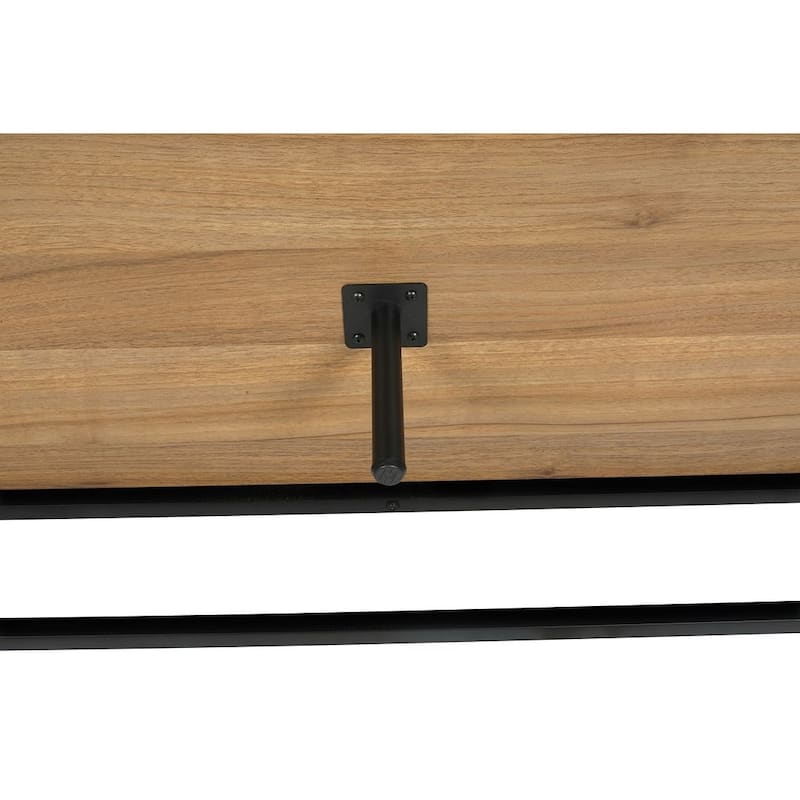 50.71" L Modern Wood Dresser With 7 Drawers