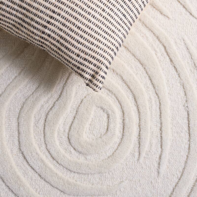 SAFAVIEH Handmade Glamour Oprica Contemporary Wool Rug