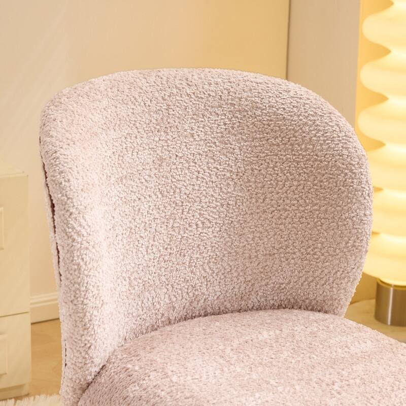 Modern Curved Back Accent Chair