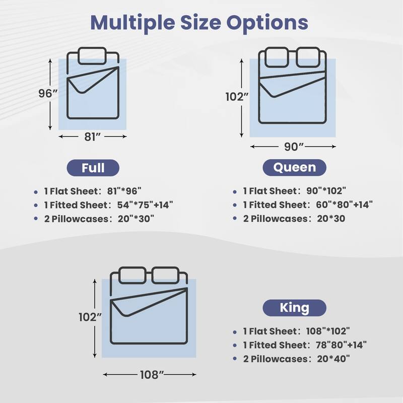 Luxurious Microfiber 4-Piece Sheet Set