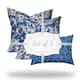 SHELLY Collection Indoor/Outdoor Lumbar Pillow Set, Sewn Closed - 20 x 20