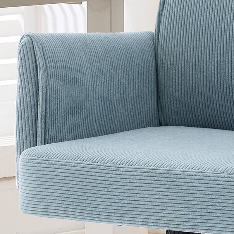 Mid-back liftable Office chair, Striped Fabric, ergonomically designed, The mid-back design provides a better sitting experience