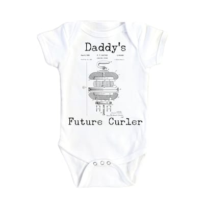Curling Patent 2 - Baby Boy Girl Clothes Infant Bodysuit Funny Cute Newborn