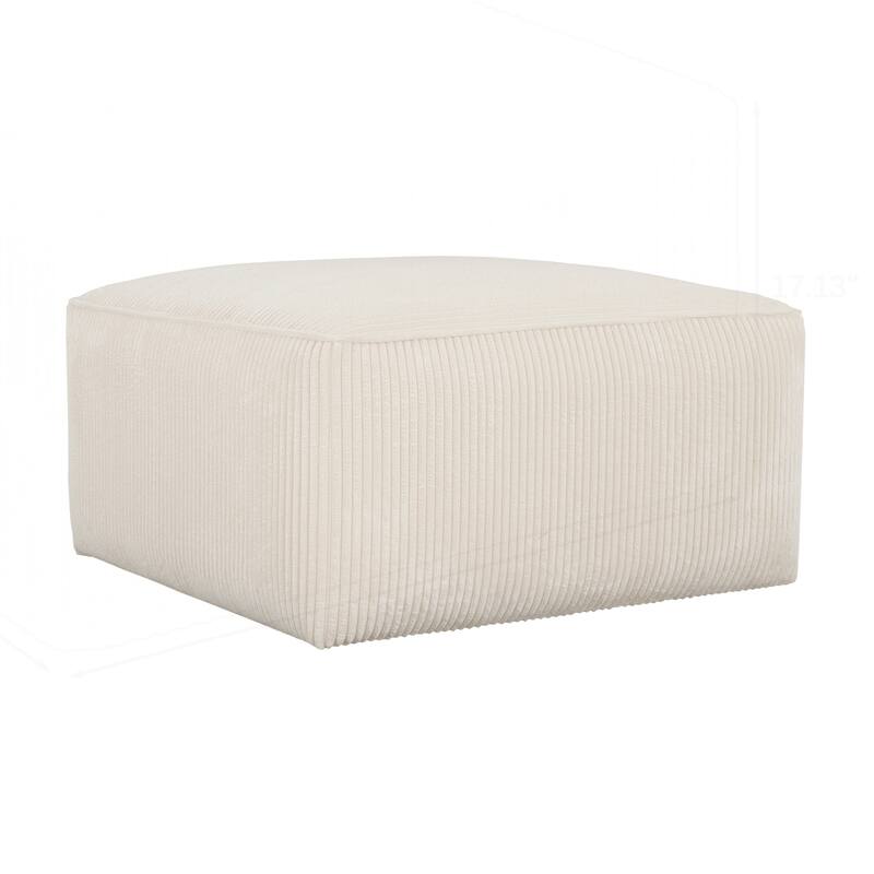 Upholstered Square Ottoman