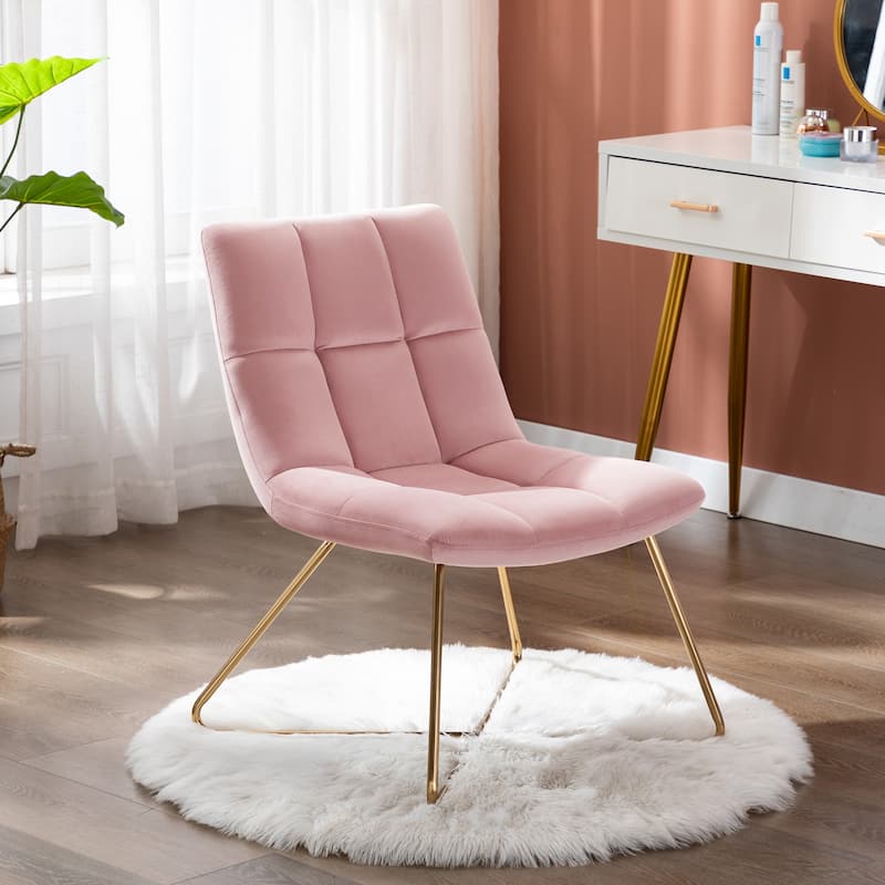 Retro 22” Width Leisure Lounge Vanity Accent Chair