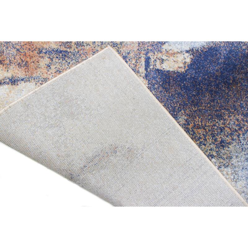 Bashian Neve Bl/Multi Transitional Area Rug