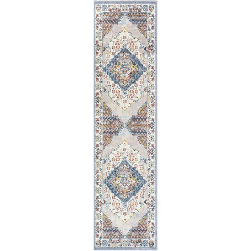 Livabliss Ankara Updated Traditional Medallion Area Rug
