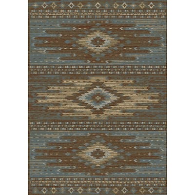 Lodge King Diamond Head Southwestern Lodge Area Rug
