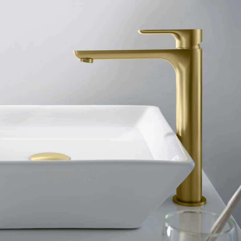 Tender-T Single Handle Bathroom Vessel Sink Faucet