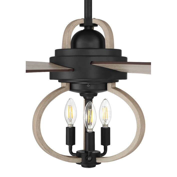 Craftmade Reese 52" Ceiling Fan - Flat Black