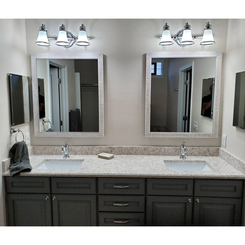 Frame My Mirror White Framed Mirror, Huntington Design