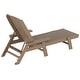 preview thumbnail 53 of 96, Laguna Hdpe All Weather Outdoor Patio Pool Reclining Chaise Lounges With Square Side Table (3-Piece Set)