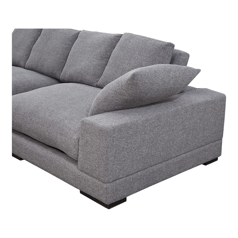 Aurelle Home Reversible Contemporary Sectional Sofa
